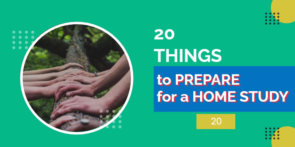 20 Things to Prepare for an Adoption or Fostering Home Study