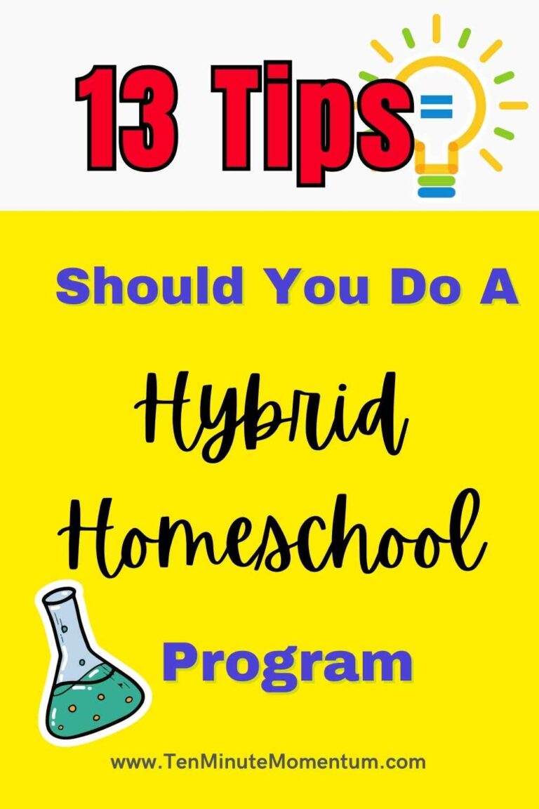 13 Pros and Cons of a Hybrid Homeschool Education Program