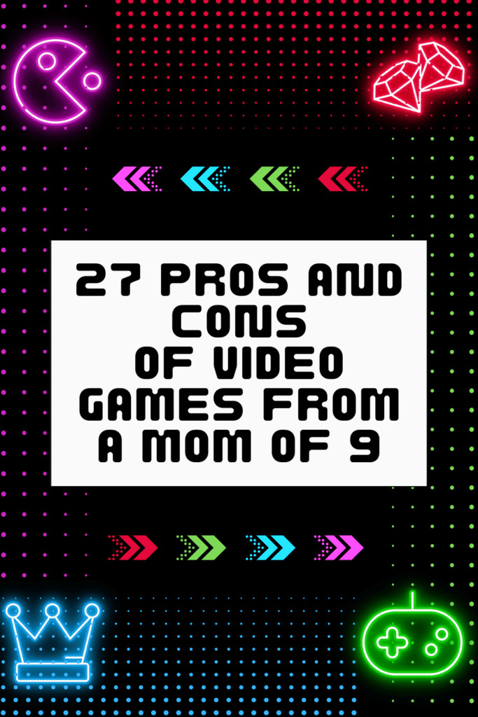 pros and cons of video games