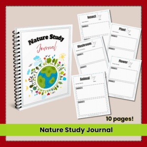 Nature Journal For Kids – Outdoor Printable Activity - Ten Minute Momentum